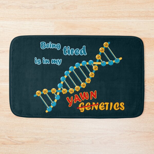 Item preview, Being tired through yawnetics - Yawning Smiley DNA designed and sold by GiborDesign.