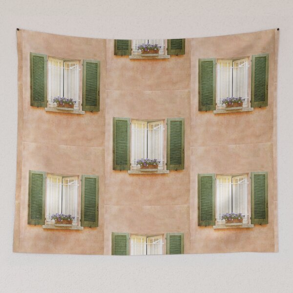 Item preview, Peach and Green Window in Venice designed and sold by Brooke T Ryan Photographic Art.