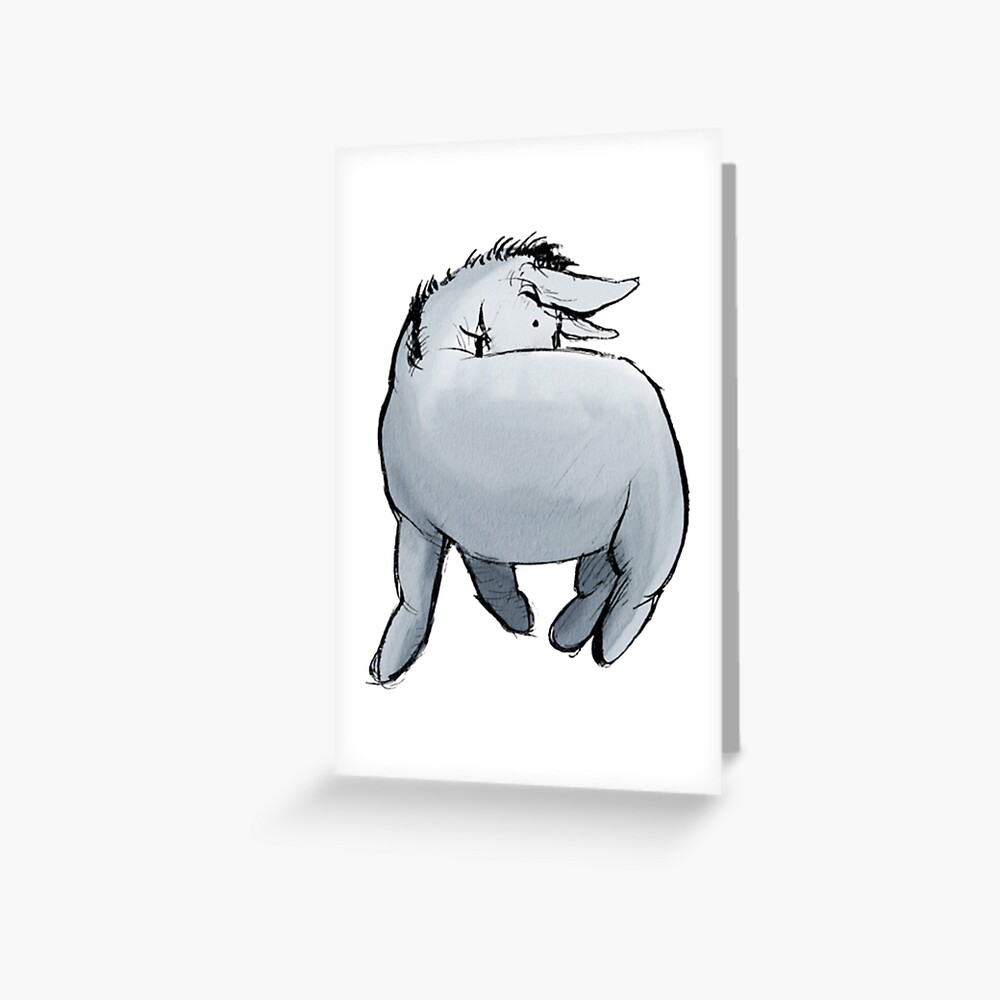 winnie-the-pooh-eeyore-lost-his-tail-1-greeting-card-by