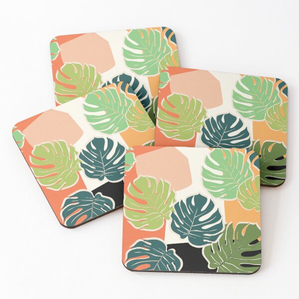 Item preview, Midcentury Abstract Monstera designed and sold by MaiZephyr.