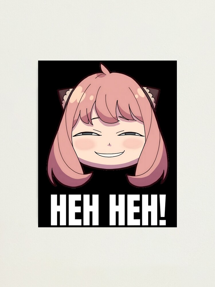 “Spy x Family - Anya Heh Heh” Photographic Print for Sale by JavanTest