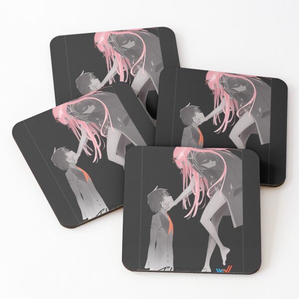Item preview, Darling in the franxx hiro and zero two logo designed and sold by margaretbxqly.