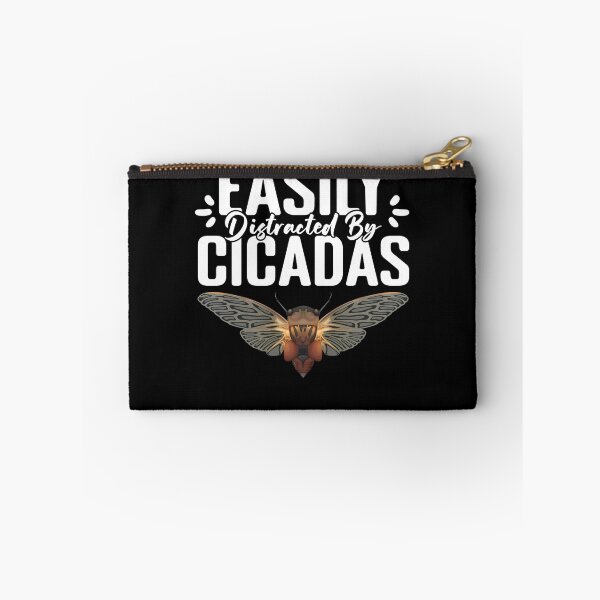 Item preview, Easily Distracted Funny Entomology Humor For A Cicada Lover designed and sold by Nessshirts.