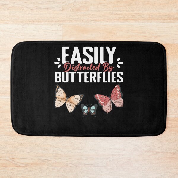 Item preview, Easily Distracted Funny Entomology Humor For Butterfly Lover designed and sold by Nessshirts.