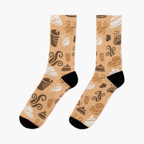 Item preview, Cafe Vibe Coffee Dessert Sweets Pattern  designed and sold by mil-creates.