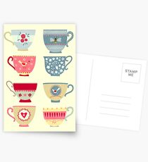 Tea Cups Postcards