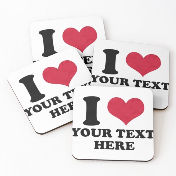 Item preview, I Love Custom , Custom , I Heart Custom Shirt, I Love Personalize Shirt, I Love Shirt, designed and sold by One-Clicks.