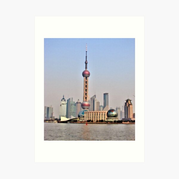 Shanghai View Art Print