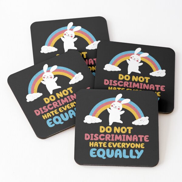 Item preview, Do not discriminate, hate everyone equally designed and sold by VinagreShop.