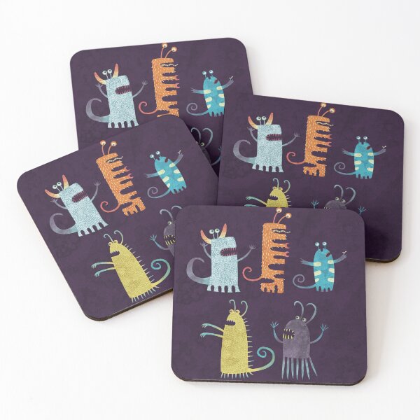 Item preview, Secretly Vegetarian Monsters designed and sold by squirrell.
