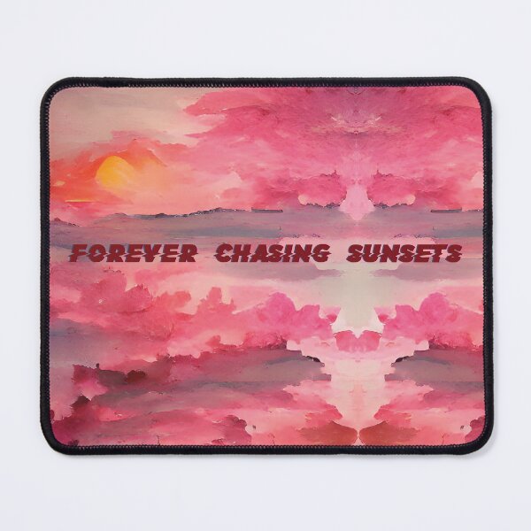 Item preview, Pink Blue Sunset Painting - Forever Chasing Sunsets2 designed and sold by Unaiza Khalid.