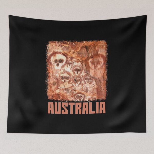 Item preview, Ancient Alien Petroglyphs Australia. Ancient Aborigines. designed and sold by studiohfy.