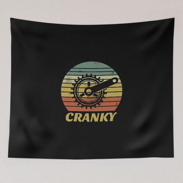 Item preview, Bicycle Cranky Retro Vintage Gift For Cycling Lovers Essential T-Shirt designed and sold by janlzmaude.