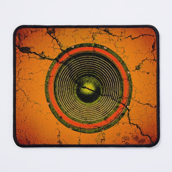 Item preview, Cracked orange music speaker designed and sold by steveball.