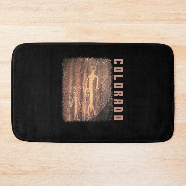 Item preview, Ancient Alien Petroglyphs Colorado. Unusually tall figures. designed and sold by studiohfy.