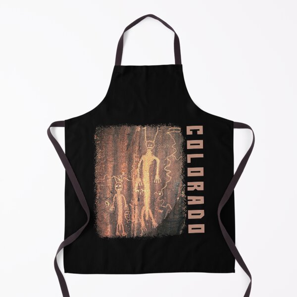 Item preview, Ancient Alien Petroglyphs Colorado. Unusually tall figures. designed and sold by studiohfy.