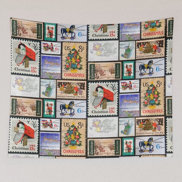 Item preview, Merry Christmas Stamps designed and sold by 2AGoodHome.