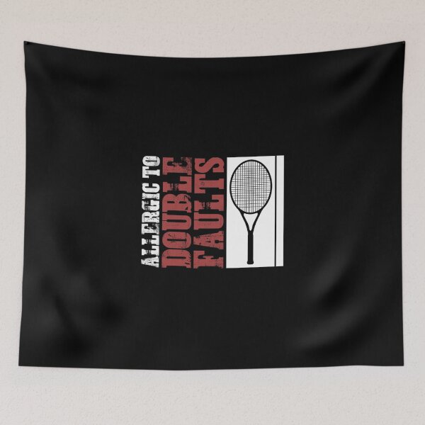 Item preview, Allergic To Double Faults Tennis Player Racket Classic T-Shirt designed and sold by kerritoniap2g.