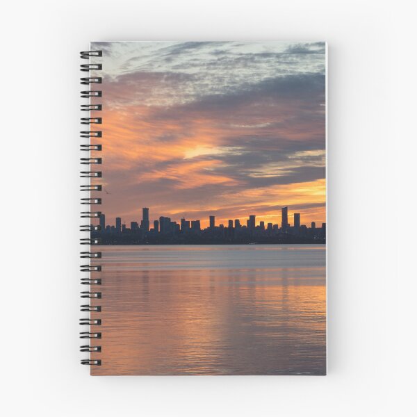 Item preview, Spectacular Sky - Toronto Distinctive Skyline Just Before Sunrise designed and sold by Georgia Mizuleva.