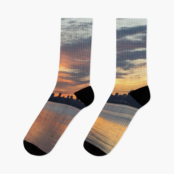 Item preview, Spectacular Sky - Toronto Distinctive Skyline Just Before Sunrise designed and sold by Georgia Mizuleva.