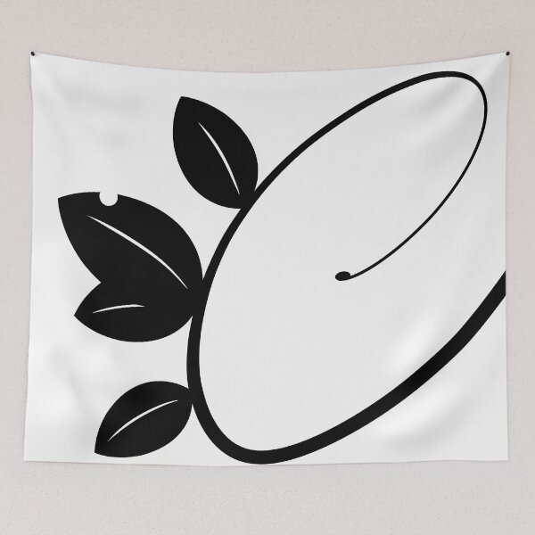 Item preview, twisted branch with black leaves designed and sold by MinEkkoArt.
