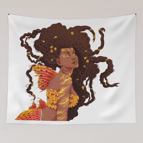 Item preview, Mermaid - light background designed and sold by lucy-mac.