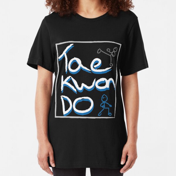 Taekwondo Box Light Slim Fit T-Shirt