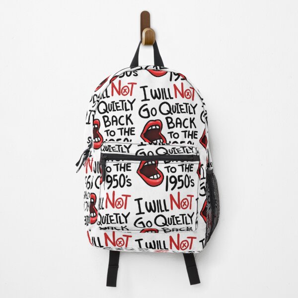 Item preview, I Will Not Go Quietly Back To the 1950s Feminism designed and sold by nedrae.