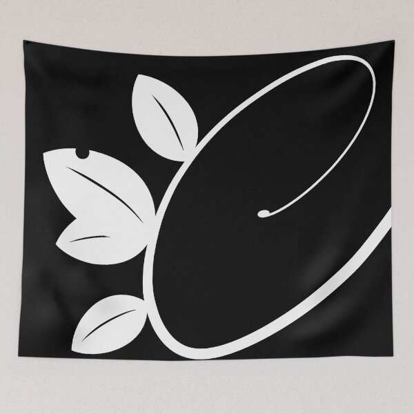 Item preview, twisted branch with white leaves designed and sold by MinEkkoArt.
