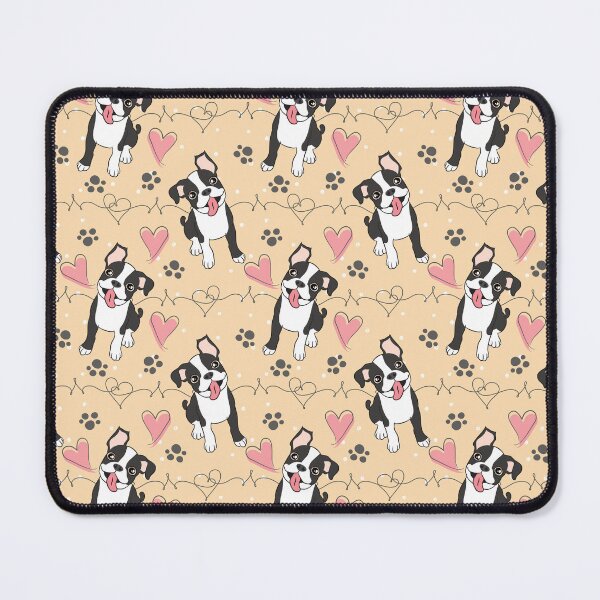 Item preview, LOVE Boston Terrier / Black 2 designed and sold by Lulupainting.
