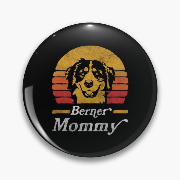 Artikelvorschau, Retro Vintage Berner Sennenhund Mama entworfen und verkauft von More Cute Dogs.
