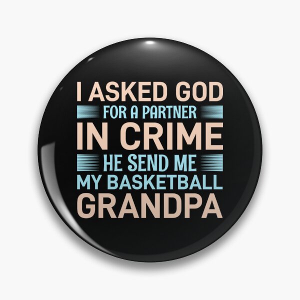 Item preview, I Asked God For A Partner In Crime Sticker designed and sold by ayeshadanaqws.