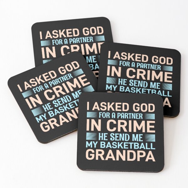 Item preview, I Asked God For A Partner In Crime Sticker designed and sold by ayeshadanaqws.