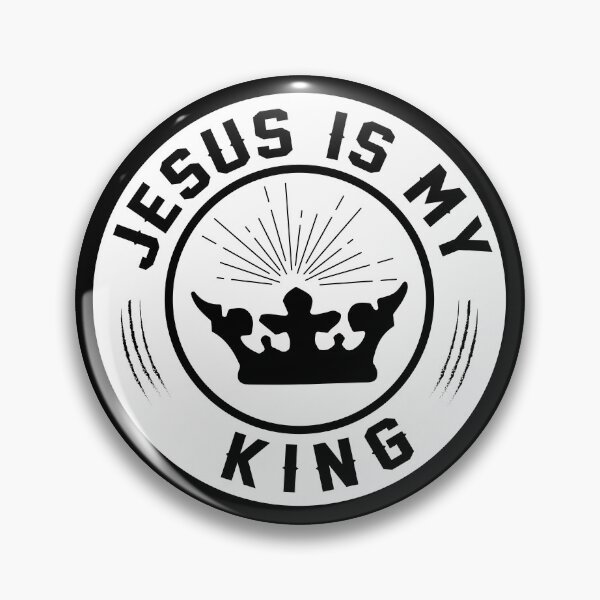 Item preview, King T-shirt, Jesus is my king T-shirt is a christian T-shirt and sticer designed and sold by Billium Halder.