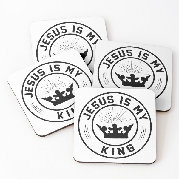 Item preview, King T-shirt, Jesus is my king T-shirt is a christian T-shirt and sticer designed and sold by Billium Halder.