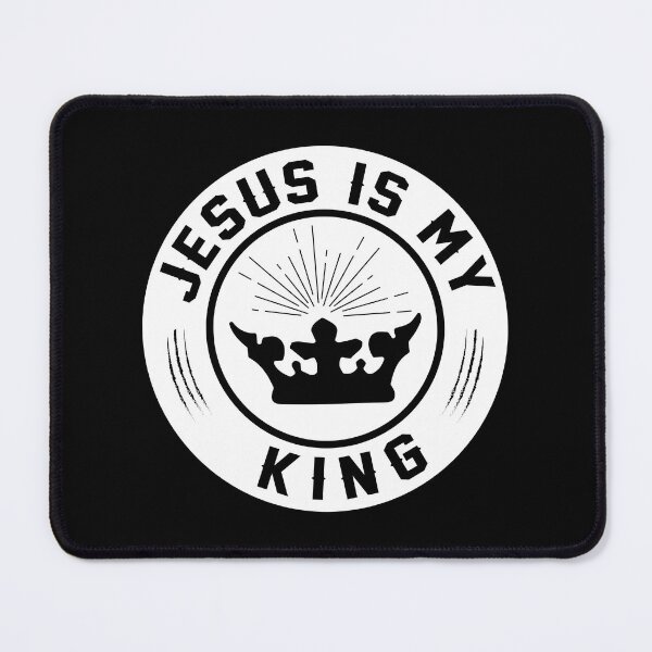 Item preview, King T-shirt, Jesus is my king T-shirt is a christian T-shirt and sticer designed and sold by Billium Halder.