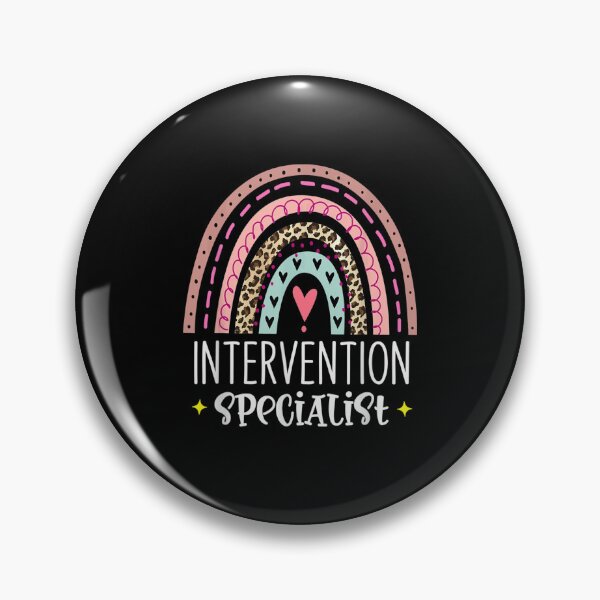 Item preview, Intervention Specialist Rainbow Leopard Teacher School Love  designed and sold by AdonisShop.