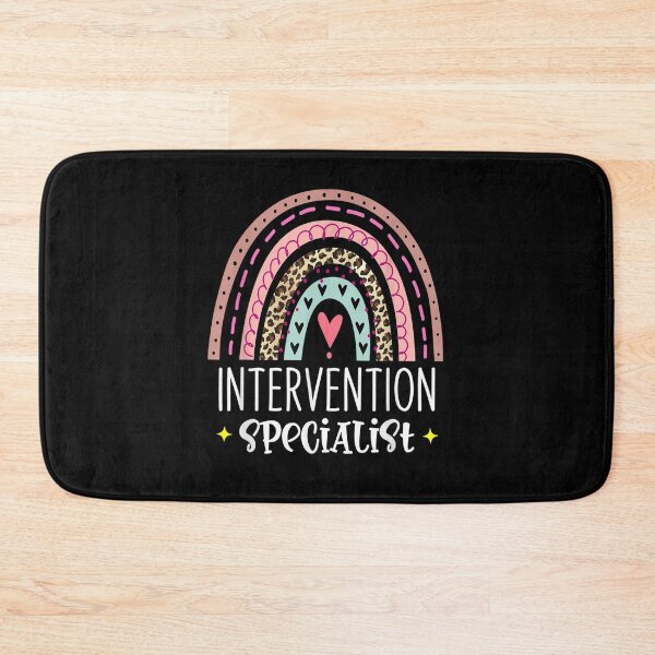 Item preview, Intervention Specialist Rainbow Leopard Teacher School Love  designed and sold by AdonisShop.