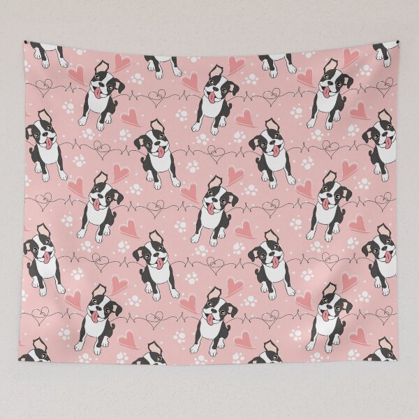 Item preview, LOVE Boston Terrier / Black 3 designed and sold by Lulupainting.