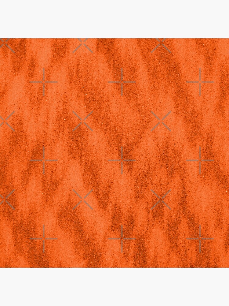 Disover Burnt orange art Premium Matte Vertical Poster