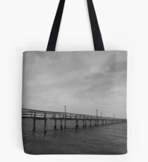 Pier on the Horizon Tote Bag