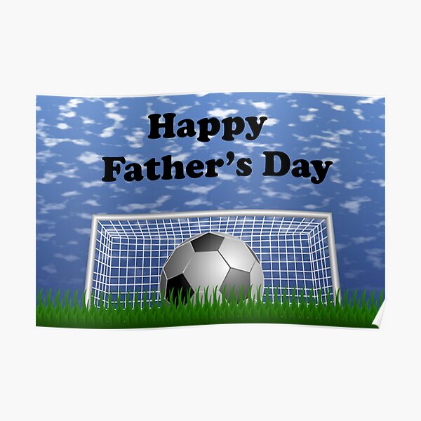 Happy Fathers Day Soccer 