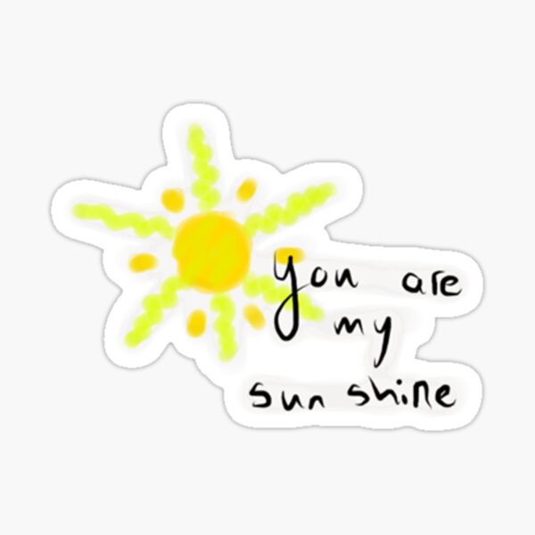 My Sunshine Classic Sticker