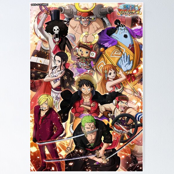 One Piece Film Z Metal Signs One Piece Anime Poster Straw Hats