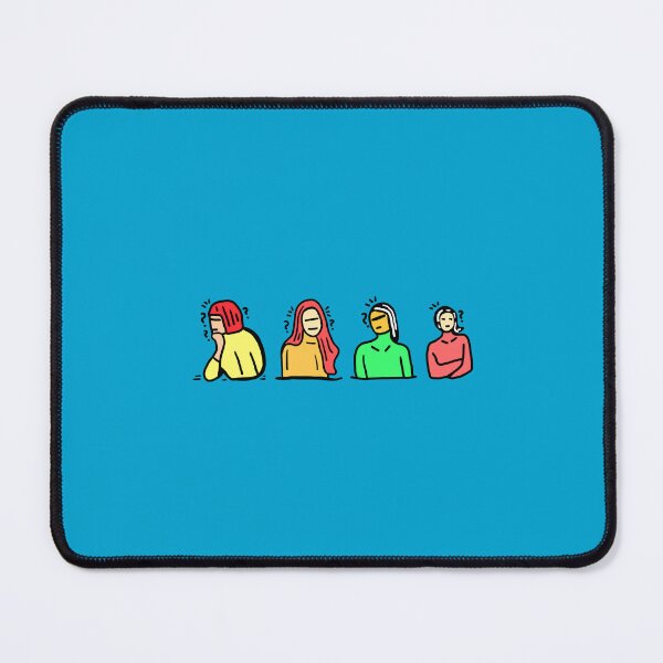 Item preview, Four women have their own facial expressions and thoughts designed and sold by crazyhome.