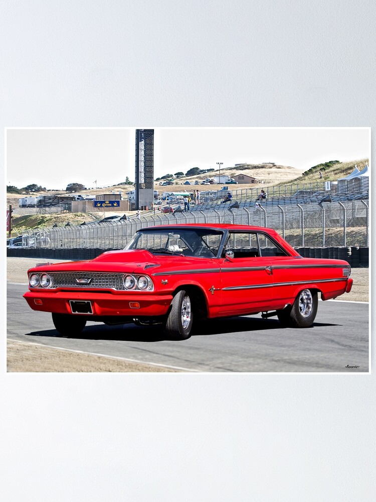 1963 Ford Galaxie 500 Xl I Poster For Sale By Davekoontz Redbubble
