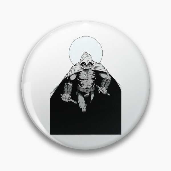 Item preview, Moon Knight Cartoon Black designed and sold by WellingtonAdams.