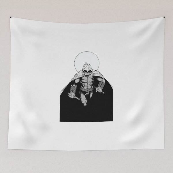 Item preview, Moon Knight Cartoon Black designed and sold by WellingtonAdams.