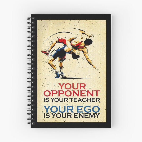 Item preview, Wrestling Your Opponent Is Your Teacher your ego is your enemy designed and sold by koenhfu06.