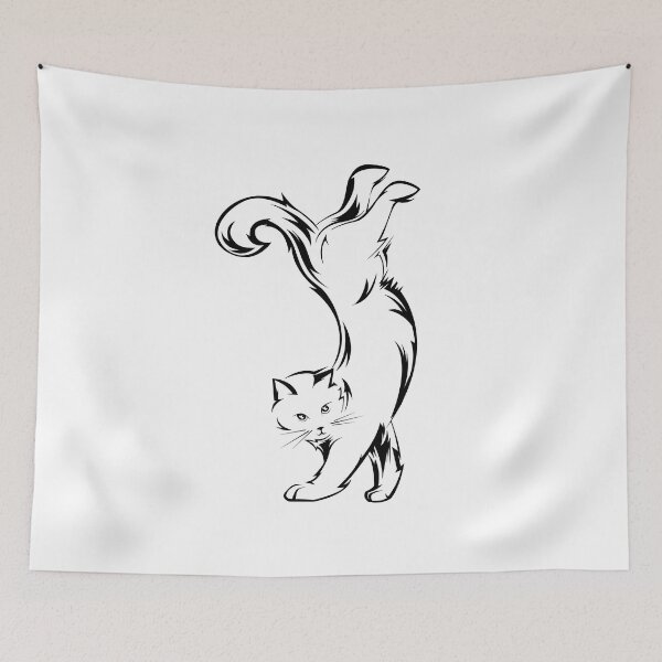 Item preview, Cat walks in handstand designed and sold by AndreMi.